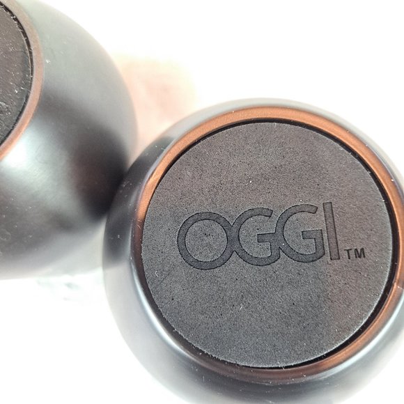 Set of 2 Oggi Stainless Steel Wine Tumblers Lidded - Picture 5 of 6